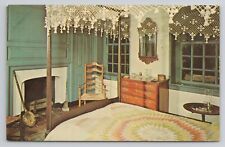 Valley Forge, Pennsylvania Martha Washington's Bedroom Postcard 3002 picture