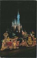 At Night Main Street Electrical Parade Walt Disney World FL 1983 Postcard 7381.5 picture
