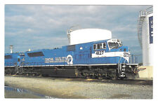 Consolidated Rail Corporation Conrail's SD80MAC 4127 Locomotive Train Postcard picture