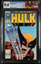 Incredible Hulk #340 CGC 9.4 - Custom Label picture