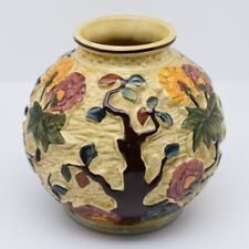 Vintage HJ Wood Indian Tree Hand Painted Vase, Staffordshire, England, J574 picture