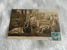 CPA postcard / Puvis de Chavannes Pro Patria Ludus nude / Museum of Amiens 1908 picture