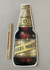 🔥New Modelo Negra Bottle Tin Tacker Beer Sign Cerveza Mexico Import  Bar picture