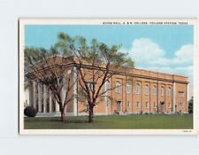 Postcard A. & M. College, Guion Hall, College Station, Texas picture