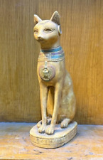 RARE ANCIENT EGYPTIAN ANTIQUITIES Statue Large Of Goddess Bastet Cat Pharaonic picture