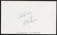Constance McCashin signed autograph 3x5 Cut American Actress on Knots Landing picture