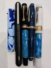 Lot Of 5 Fountain Pens Moonman Majohn FPR Others EXC picture