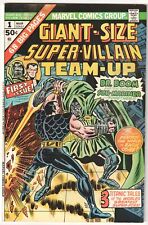 Giant-Size Super-Villain Team-Up #1 ~ Namor Dr. Doom ~ Marvel 1975 picture