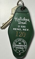 Vintage 1960s HOLIDAY INN Hotel Room Key Fob #120 Reno Nevada picture