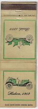 Antique Automobile Empty FS Matchbook Cover Complete Your Set Green 1903 Buick picture