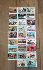 RARE 1970'S LOT OF (26) STREET CHOPPER HOT BIKE TRADING CARDS GOOD COND picture