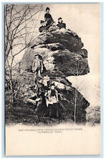 c1905 Rock on East River Drive Fairmount Park Philadelphia PA Postcard picture