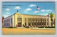 Paterson NJ-New Jersey, United States Post Office c1940 Antique Vintage Postcard picture