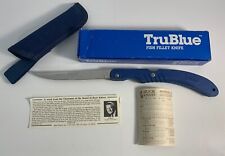 RARE VINTAGE BUCK KNIFE 539X TRUBLUE / ORIGINAL BOX & SHEATH picture