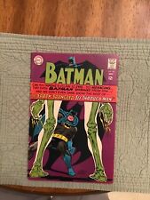Batman 195 DC 1967 Silver Age App. See Through Man, and Robin 12 Cents Fine+ picture
