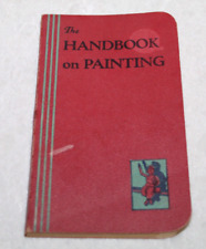 Vtg 1936 National Lead Company Book THE HANDBOOK OF PAINTING Dutch Boy picture