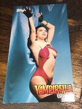 Vampirella Gallery Widevision Promo Silverio Photo Card 1995 Topps Harris picture