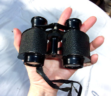 Vintage trojan Mini binoculars with strap Made in USA picture