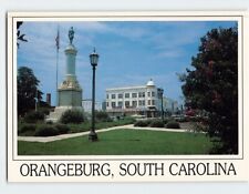Postcard Orangeburgs Memorial Plaza Orangeburg South Carolina USA picture