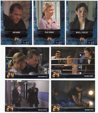 24 Season 4 Trading Card Set (1-90) Twenty Four Jack Bauer picture