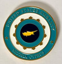 US Embassy, Nicosia, Republic of Cyprus Challenge Coin - MINT picture