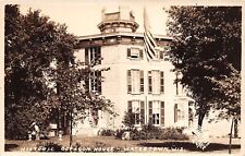 J70/ Watertown Wisconsin RPPC Postcard c1940s Historic Octagon Home 393 picture
