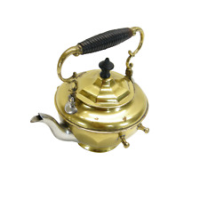 Manning Bowman Brass Tea Pot - ANTIQUE picture