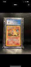 Charizard Base Set 2 CGC 6 With Subgrades And Swirl picture