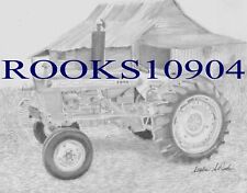 Ford 5000 TRACTOR ART PRINT picture