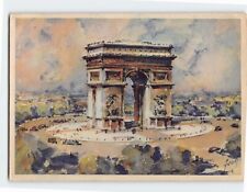 Postcard Arc de Triomphe de l Étoile Paris France picture