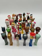 Vintage Lot of 36 Pez Candy Dispensers Collectible Disney Star Wars Holiday picture