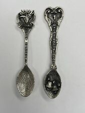 2 Gish Collectible Pewter Spoons. Happy Birthday December ; 1y Happy Anniversary picture
