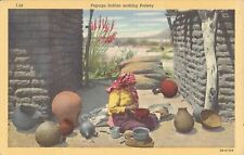 Papago Native American Pottery Maker - 1943 - Arizona / Sonora Mexico picture