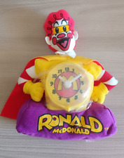 Vintage Ronald McDonald doll clock picture