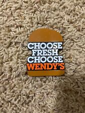 Wendy's Advertising Collectibles Choose Fresh Choowe Wendy's button picture