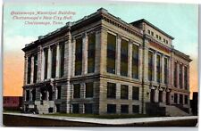 Chattanooga TN Municipal Building New City Hall c. 1910 Vintage Postcard picture