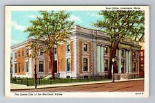 Lawrence MA-Massachusetts, Post Office Vintage Souvenir Postcard picture