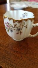 Antique  Dresden Demitasse Cup & Saucer Bavarian China Germany picture