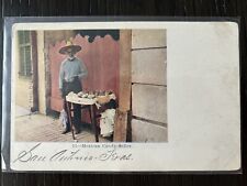 Mexican Candy Seller 1910s Postcard  picture