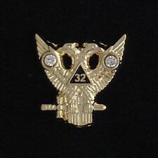 Scottish Rite 32nd Degree Wings Up Lapel Pin (SR-5) picture