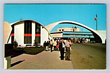 Nogales Mexico, Immigration Station, U.S. Customs Building, Vintage Postcard picture