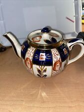 Vintage Sudlow’s Burslem England Gaudy Welsh Teapot picture