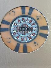 $1000 Caribe Hilton San Juan Puerto Rico Casino Chip Pink Hard To Find *Rare* picture