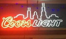 Chicago City Light Beer Neon Sign Light 24x15 Lamp Beer Bar Pub Cave Wall Decor picture