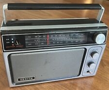 Vintage ZENITH Weather Service Radio Portable AM FM AC Battery Model R80 WORKS picture