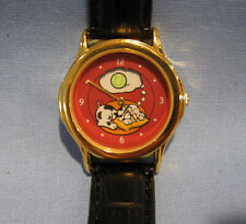 ANIMATED DREAMING SLEEPING DOG WATCH - WORKING - NEW BATTERY picture