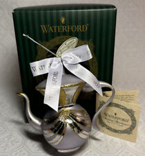 Waterford Overture Teapot, 2002, Italy, Preowned w/ Original Box/Product Insert picture