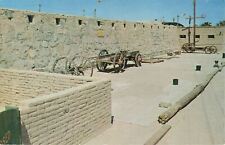 Vintage Postcard Territorial Prison Yuma freight wagons cellblocks museum photo picture