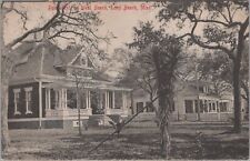 West Beach Residences, Long Beach Mississippi c1910s Postcard picture