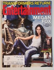 June 2009 ENTERTAINMENT WEEKLY Magazine w/ MEGAN FOX (TRANSFORMERS) Cover picture